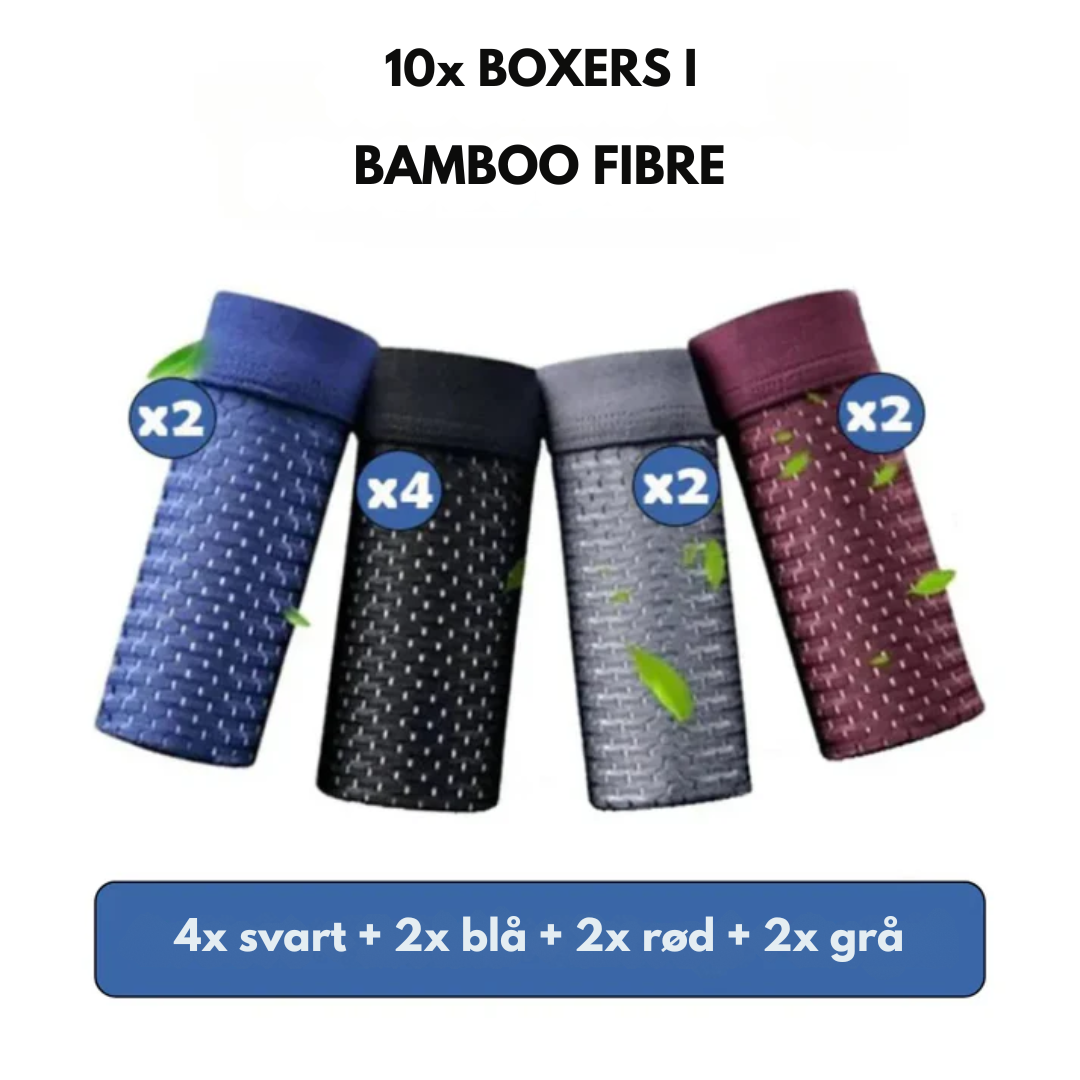 BambuLux™ – Myke, pustende og bærekraftige bambusboxere for maksimal komfort